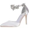 Accessories HELLYMOON | Ankle Strap Prom Heels With Crystals