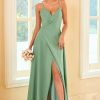 Partywear HELLYMOON | Long Bridesmaid Dress With Slit