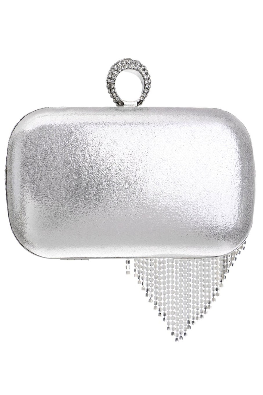 Accessories HELLYMOON | And Silver Beaded Prom Clutch