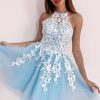 Special Occasion HELLYMOON | Halter Backless Short Prom Dress