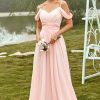 Partywear HELLYMOON | Off Shoulder Bridesmaid Dress