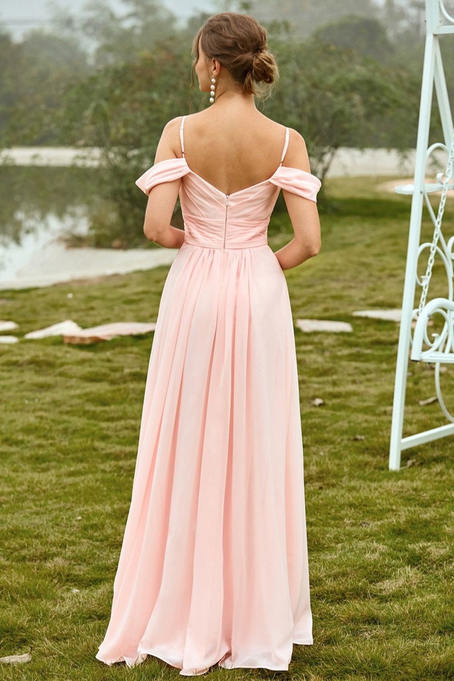 Partywear HELLYMOON | Off Shoulder Bridesmaid Dress