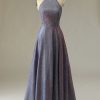 Special Occasion HELLYMOON | Glitter Purple Long Prom Dress Blue+Violet