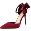 Accessories HELLYMOON | Satin Prom Heels With Bowknot