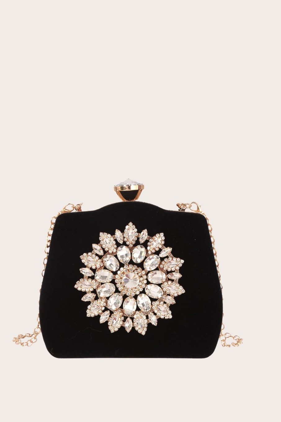 Accessories HELLYMOON | Beading Handbag Black