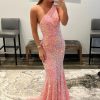 Special Occasion HELLYMOON | One Shoulder Sequins Mermaid Sparkly Prom Dress