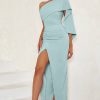 Prom Dresses HELLYMOON | One Shoulder Bodycon Long Formal Dress