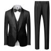 Men HELLYMOON | Men'S 2-Piece Suits Shawl Lapel