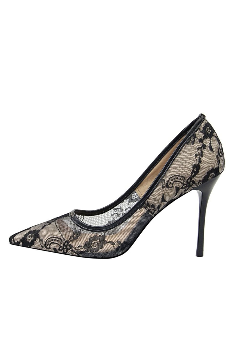 Accessories HELLYMOON | Flower Lace Stiletto Heels