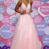 Prom Dresses HELLYMOON | A-Line Princess Prom Dress With Appliques Pink