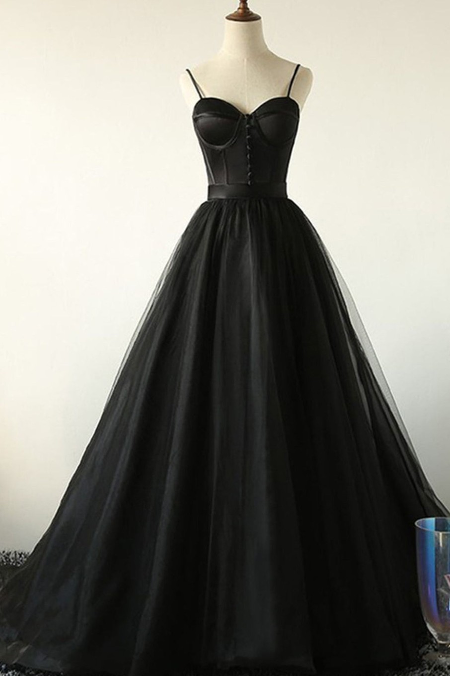 Special Occasion HELLYMOON | Sweetheart Tulle Prom Dress Black