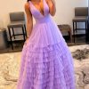 Prom Dresses HELLYMOON | Multi-Layered Tulle Princess Prom Dress