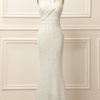 Special Occasion HELLYMOON | Mermaid One Shoulder Sequins Long Prom Dress White