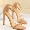 Accessories HELLYMOON | Strappy Stiletto Heels Apricot