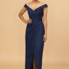 Partywear HELLYMOON | Off The Shoulder Sheath Bridesmaid Dress