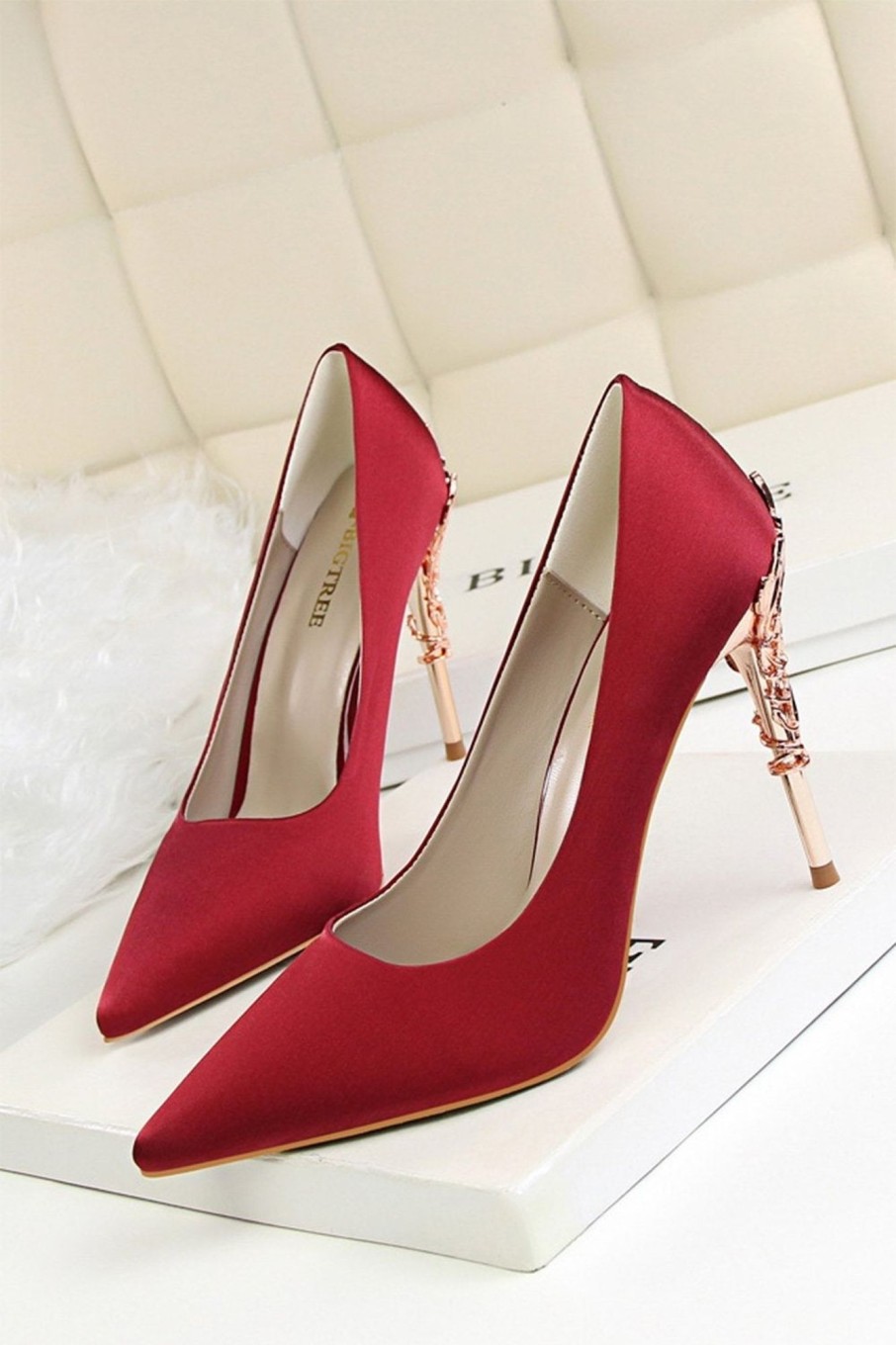 Accessories HELLYMOON | Shallow Metal Stiletto Heels