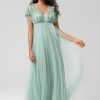 Partywear HELLYMOON | A-Line Maternity Bridesmaids Dresses With Sequins