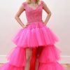 Prom Dresses HELLYMOON | High-Low Beading Princess Prom Dress