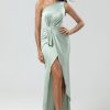 Partywear HELLYMOON | One Shoulder Bridesmaid Dress With Ruffles