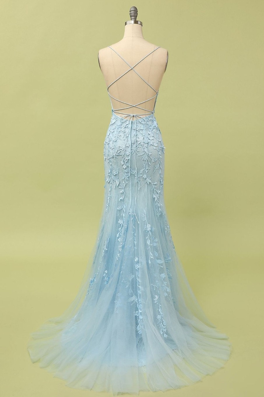 Prom Dresses HELLYMOON | Mermaid Long Prom Dress Backless Evening Dress