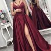 Special Occasion HELLYMOON | Satin A Line Prom Dress With Pockets