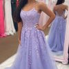 Special Occasion HELLYMOON | Tulle A Line Prom Dress With Appliques