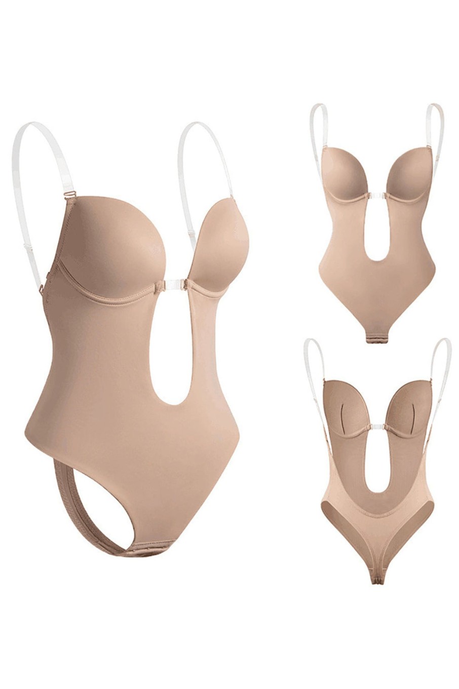 Accessories HELLYMOON | Cut-Out Push-Up Tummy Control Shapewear