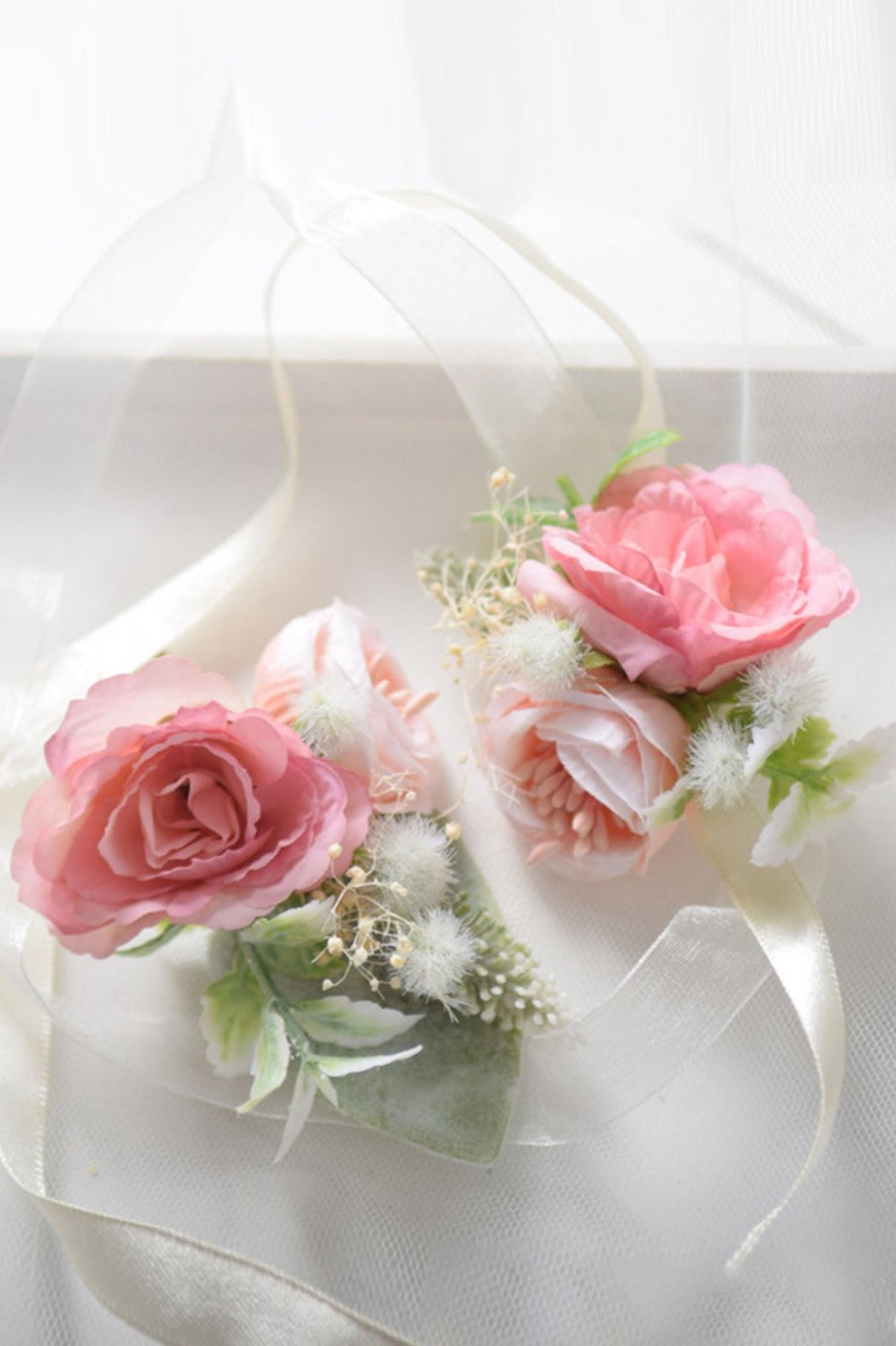 Accessories HELLYMOON | Flower Wrist Corsage For Wedding