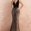 Special Occasion HELLYMOON | Sequins Mermaid Sparkly Prom Dress Black