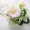 Accessories HELLYMOON | Artificial Rose Wedding Wrist Corsage White