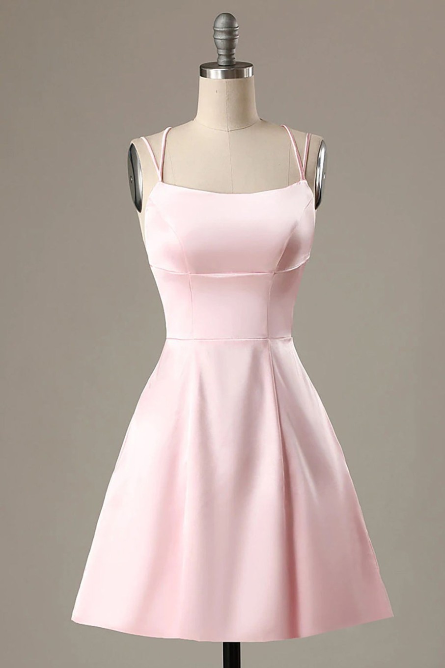 Special Occasion HELLYMOON | Simple A Line Short Prom Dress Pink